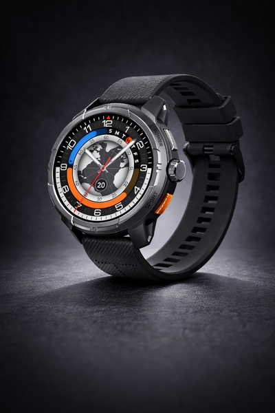 Smartwatch HAYLOU Solar Ultra GPS – AMOLED 1.6”, Apeluri Bluetooth